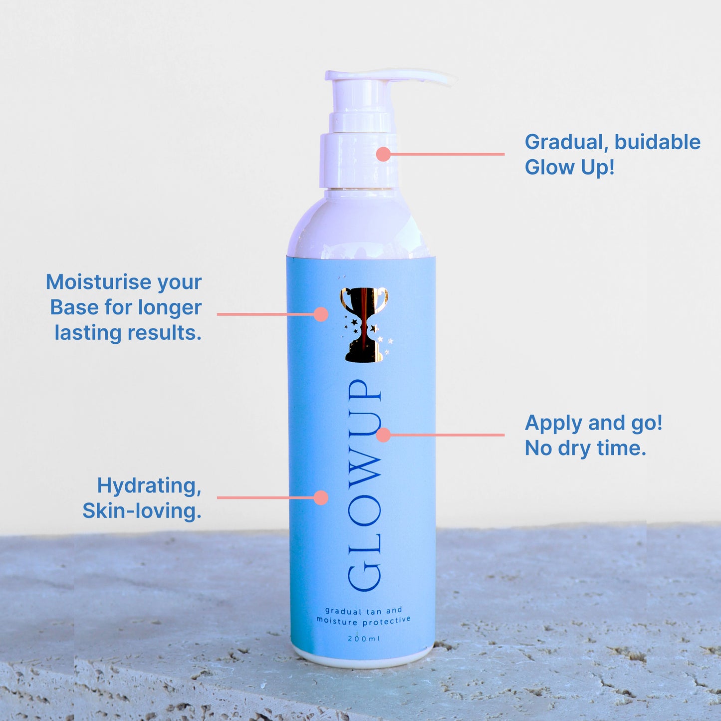 GLOW UP - GRADUAL TAN MOISTURISER