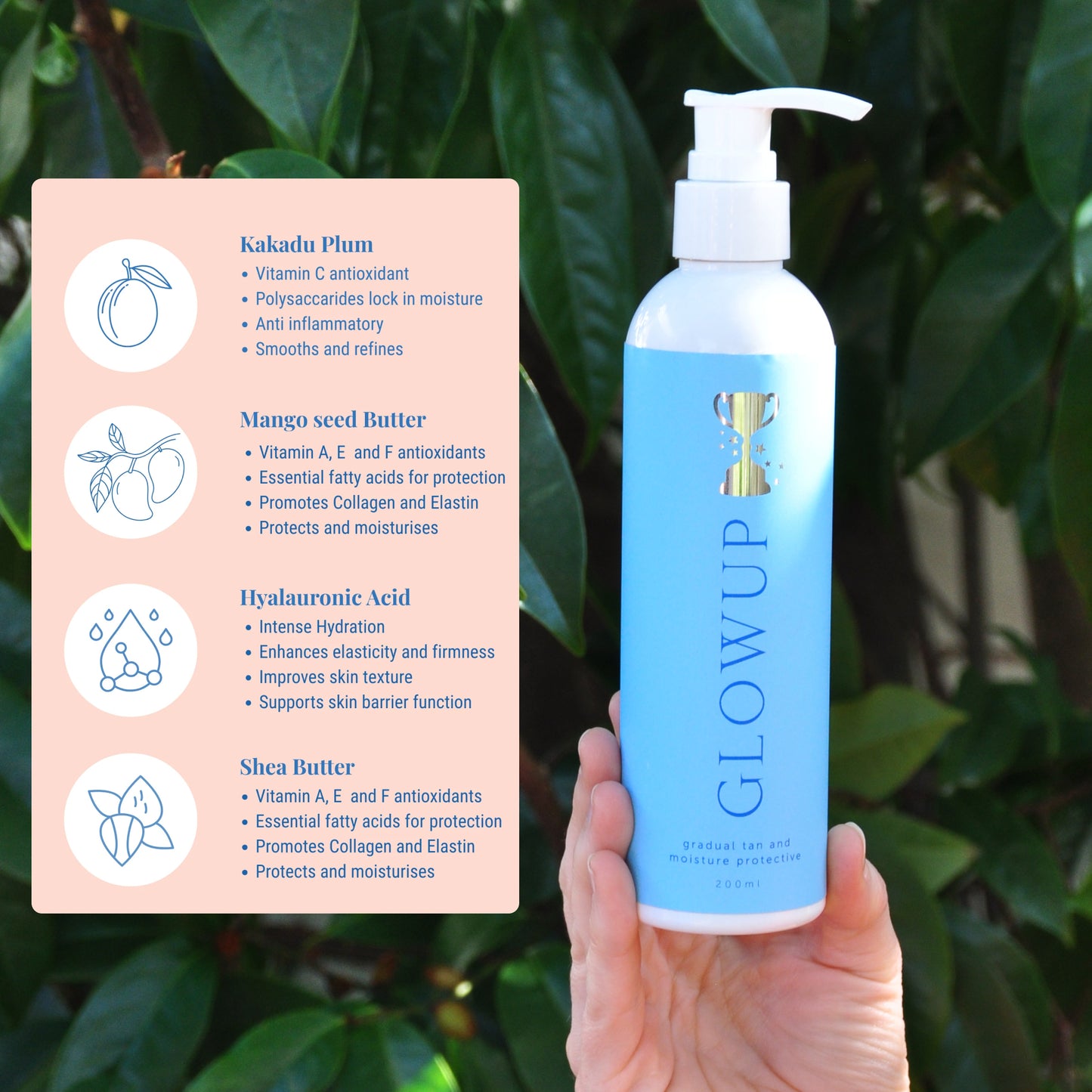 GLOW UP - GRADUAL TAN MOISTURISER