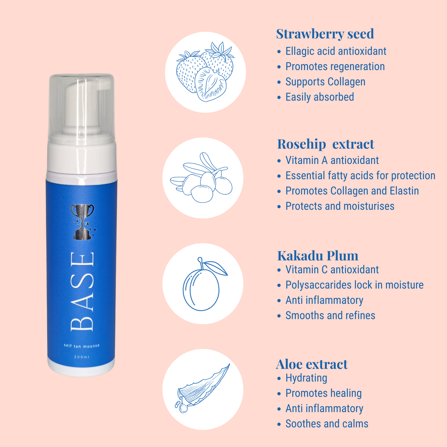 BASE - ULTRA DARK TANNING MOUSSE