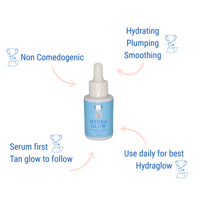 HYDRAGLOW - HYALURONIC SERUM WITH TAN